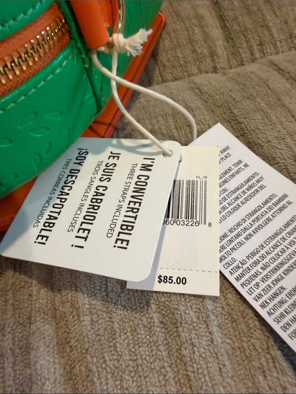 Disney’s EPCOT Flower & Garden Orange Bird Crossbody Bag 2026 - Picture 11 of 13
